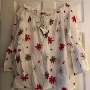 Robert Kitchen Boho Off Shoulder Blouse